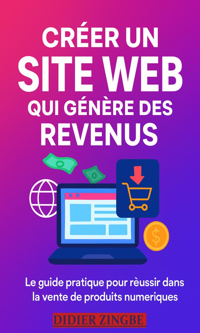 Couverture de Créer un site web qui génère des revenus