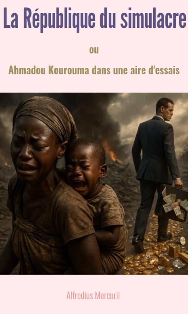 Couverture de La République du simulacre ou Ahmadou Kourouma dans une aire d'essais