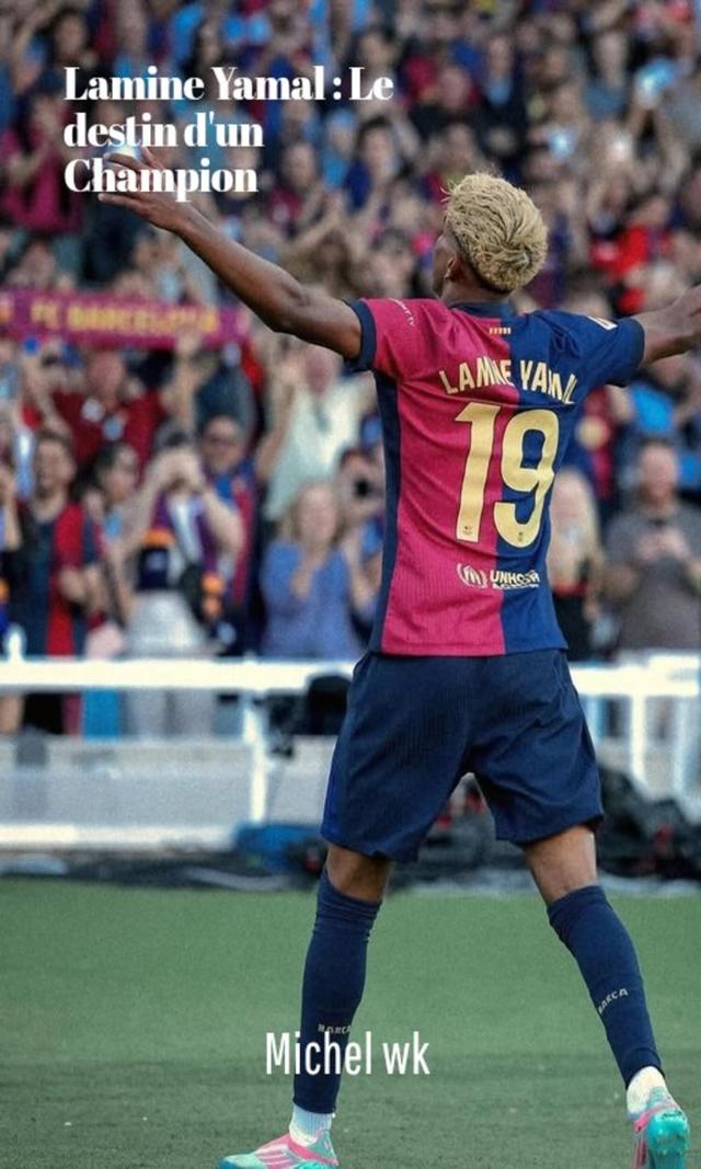 Couverture de Lamine Yamal : Le destin d'un champion 