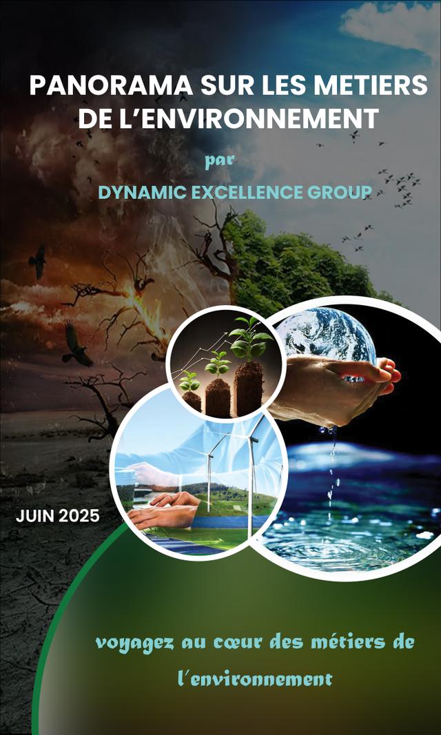 Couverture de Panorama sur les métiers de l'environnement 