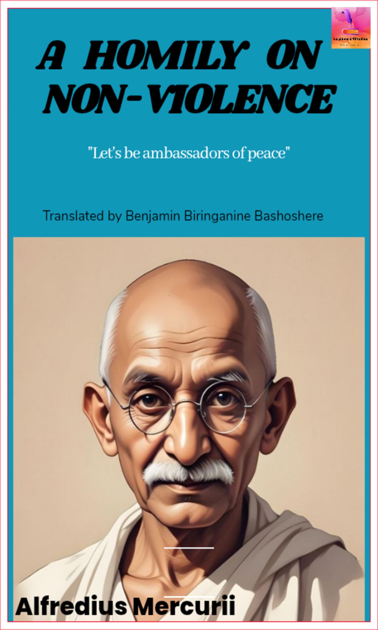 Couverture de  A homily on non violence