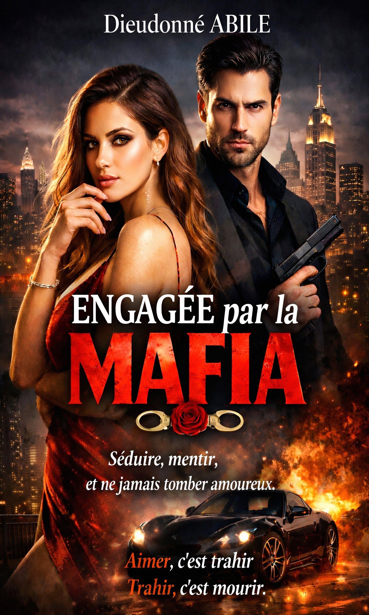 Couverture de Engagée par la Mafia