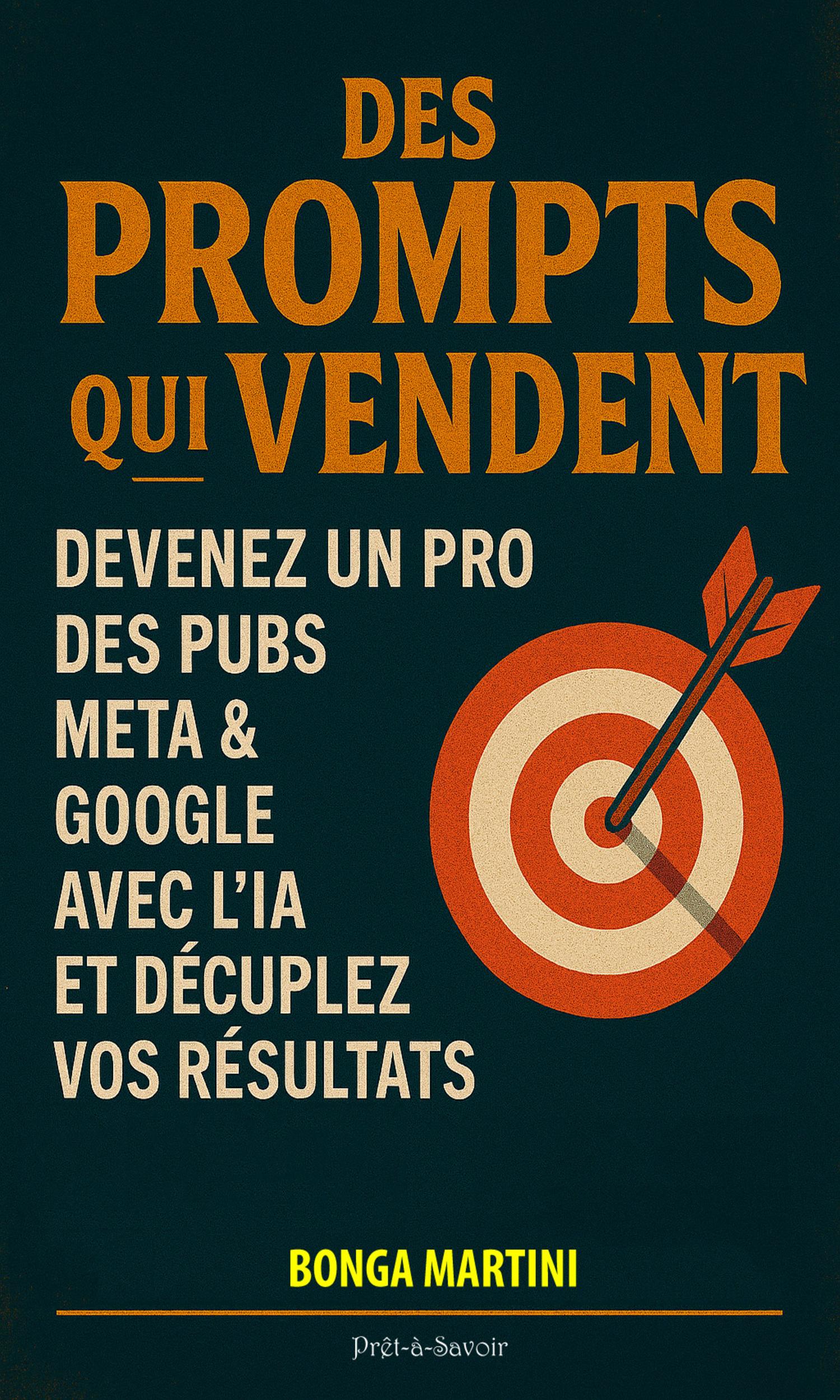 Couverture de Des Prompts Qui Vendent : Devenez un Pro des Pubs Meta & Google avec l'IA et Décuplez Vos Résultats.