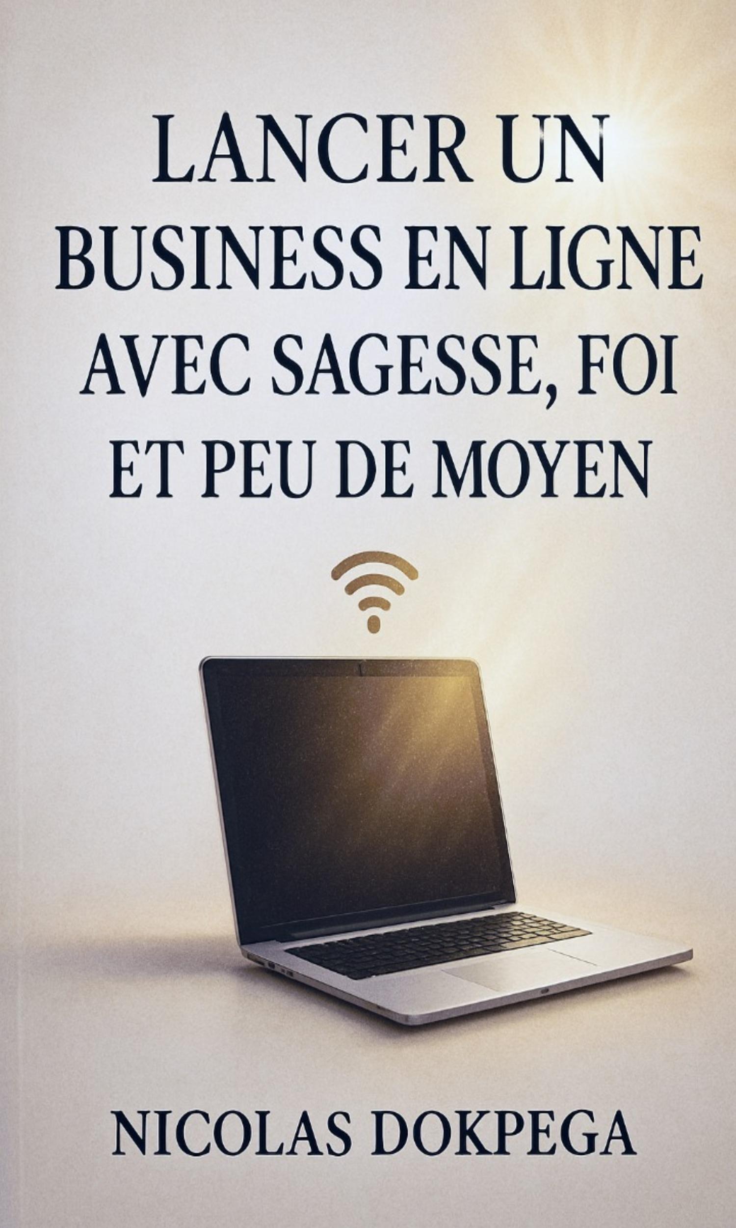 Couverture de Lancer un business en ligne avec Sagesse, foi et peu de moyen