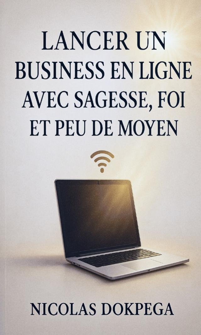 Couverture de Lancer un business en ligne avec Sagesse, foi et peu de moyen