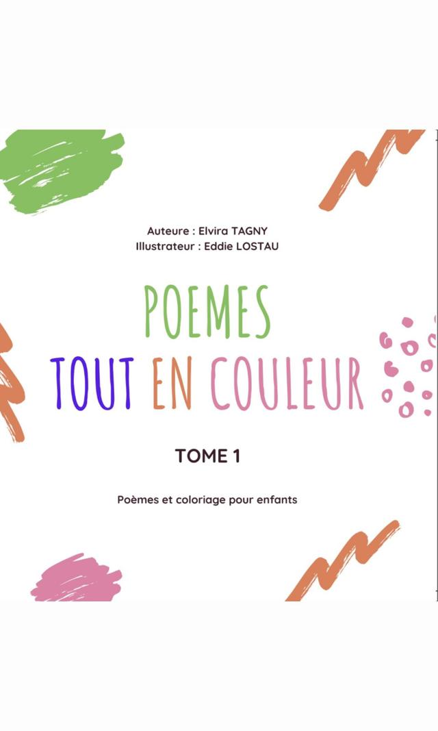 Couverture de Poèmes tout en couleur - Tome 1