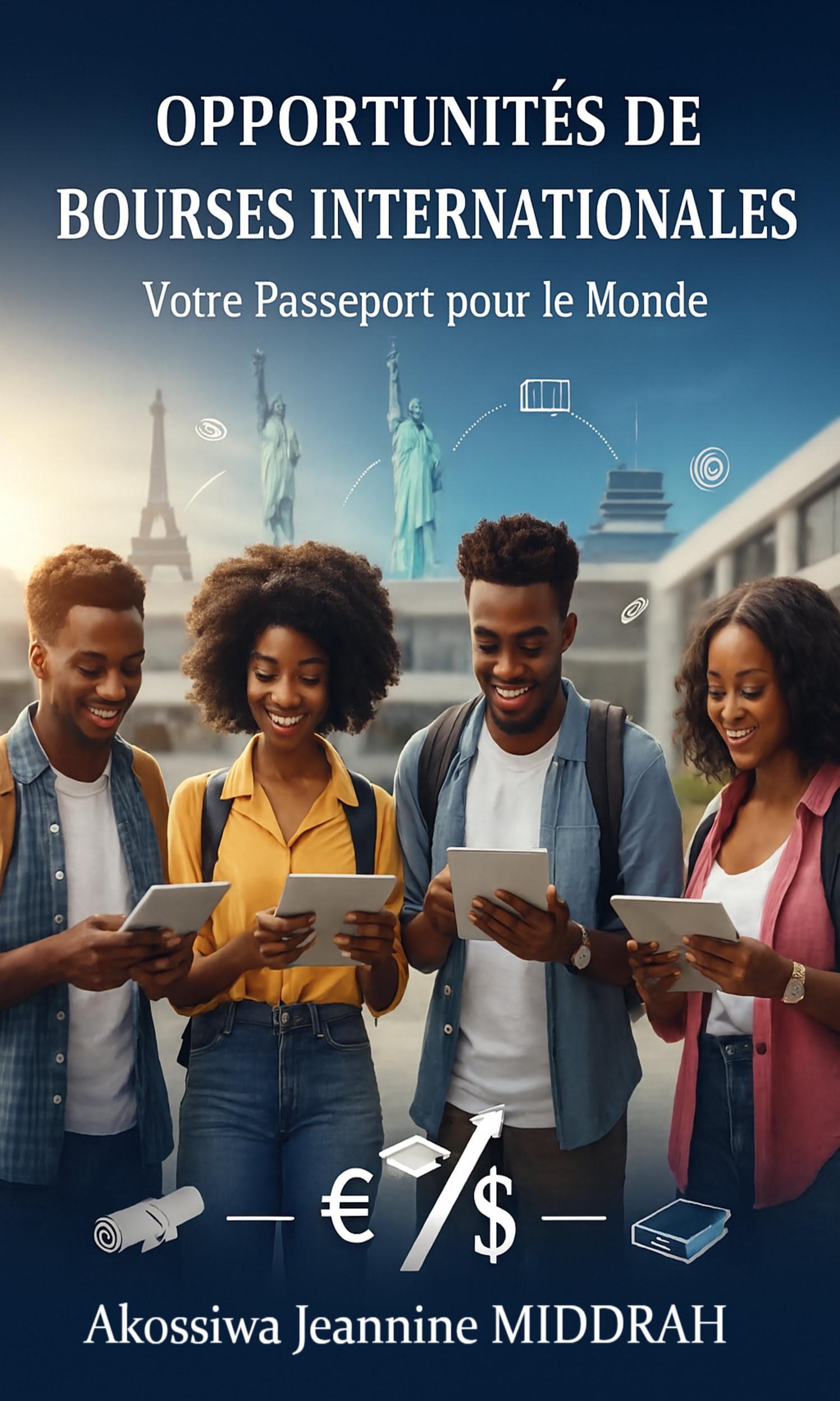 Couverture de Bourses d'etudes Internationales + Methode et conseils 