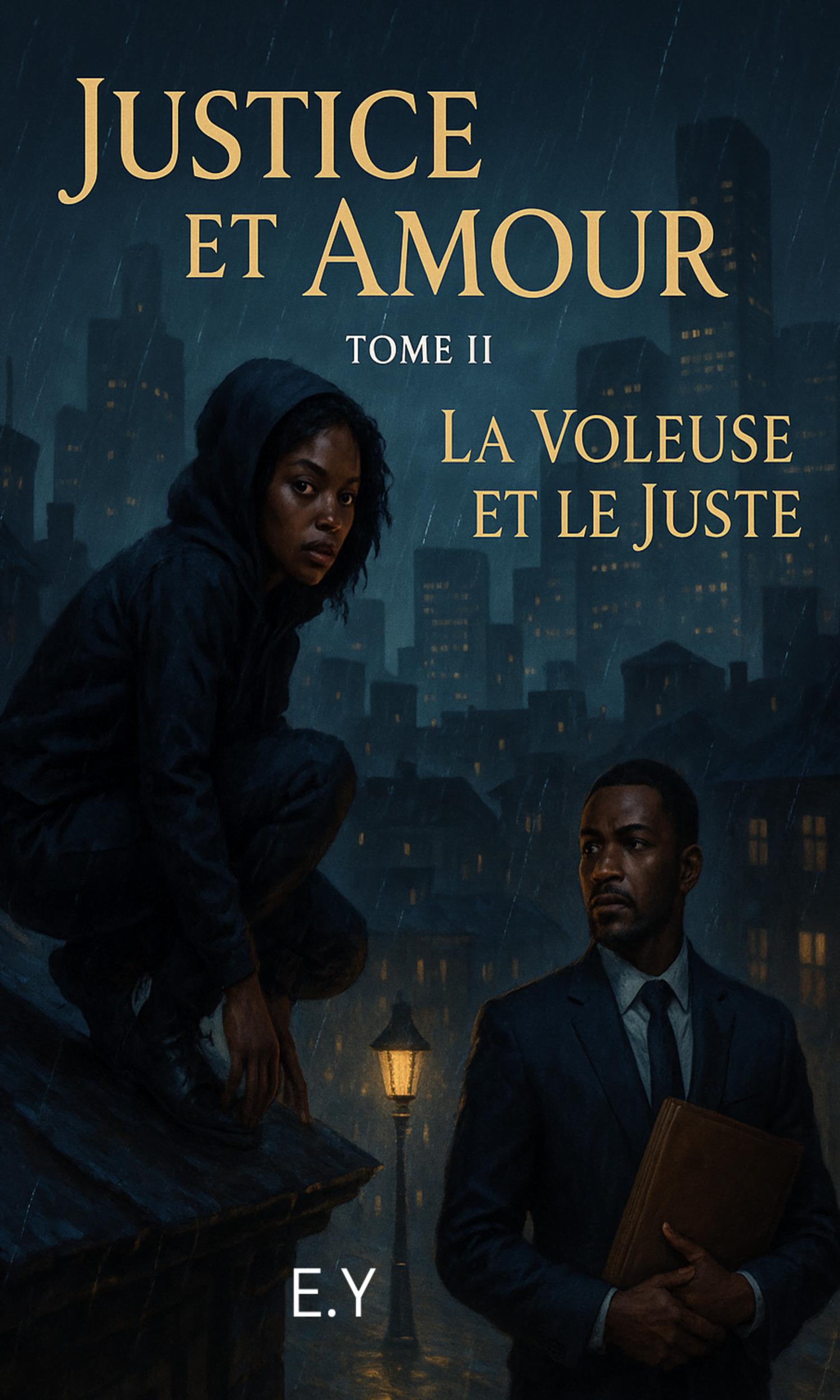 Couverture de Justice et Amour Tome 2 : La voleuse et le Juste