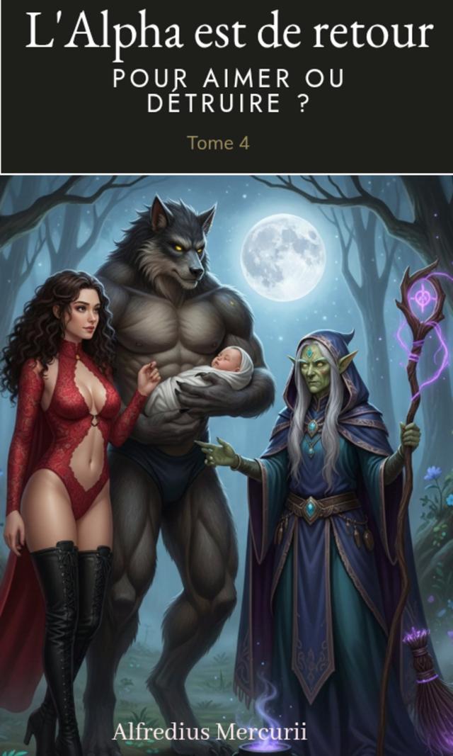 Couverture de L'Alpha est de retour, pour détruire ou réparer ? Tome 4 