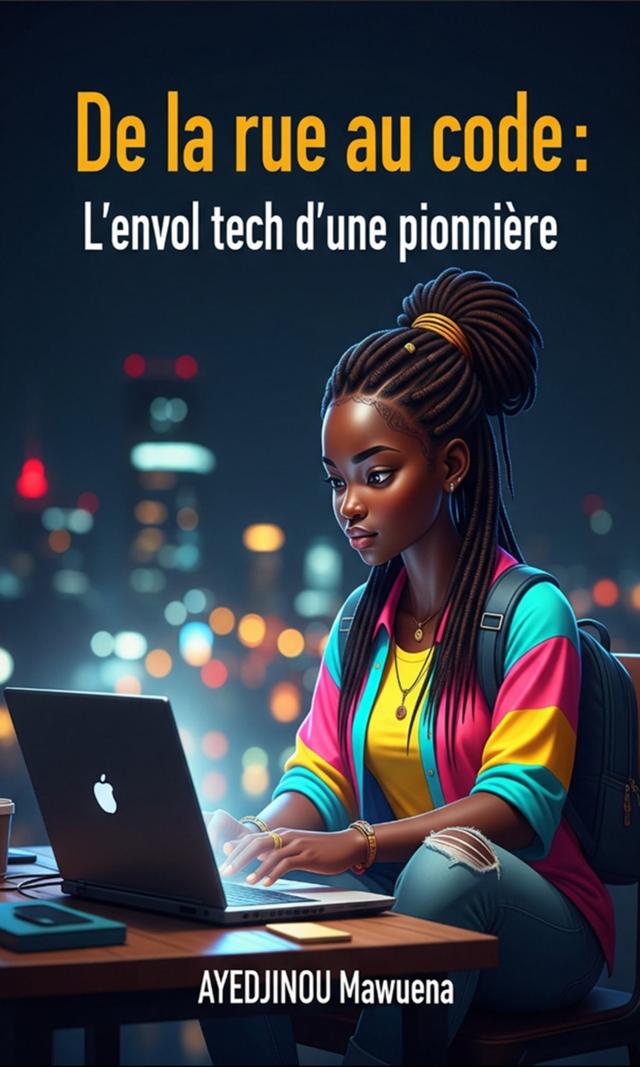 Couverture de De la rue au code : l'envol tech d'une pionnière 