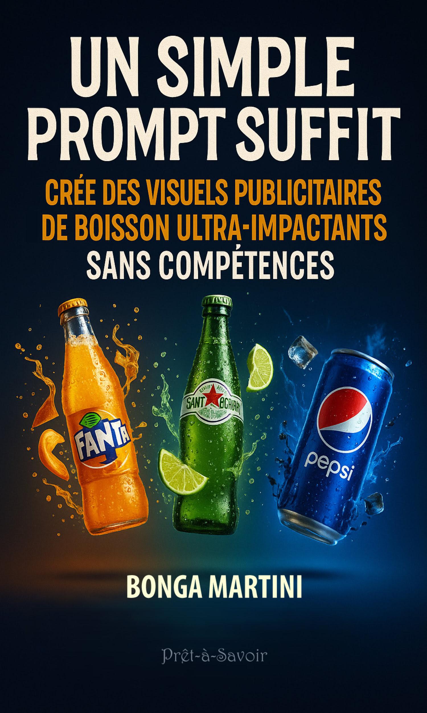 Couverture de Un Simple Prompt Suffit: Crée des Visuels Publicitaires de Boisson Ultra-Impactants Sans Compétences