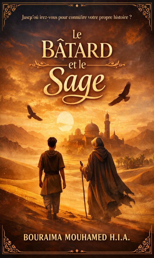 Couverture de Le bâtard et le Sage 