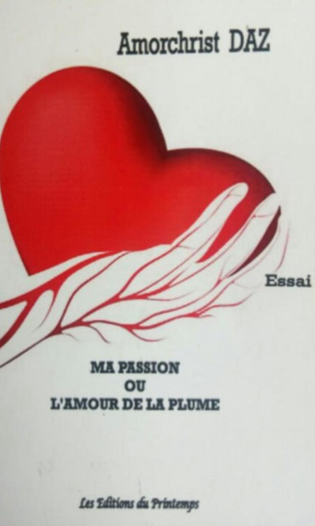 Couverture de Ma passion ou l'amour de la plume