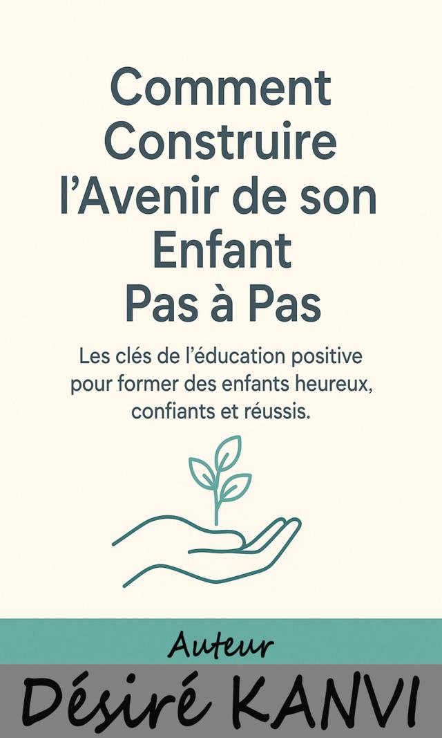 Couverture de Comment Construire l’Avenir de son Enfant Pas à Pas