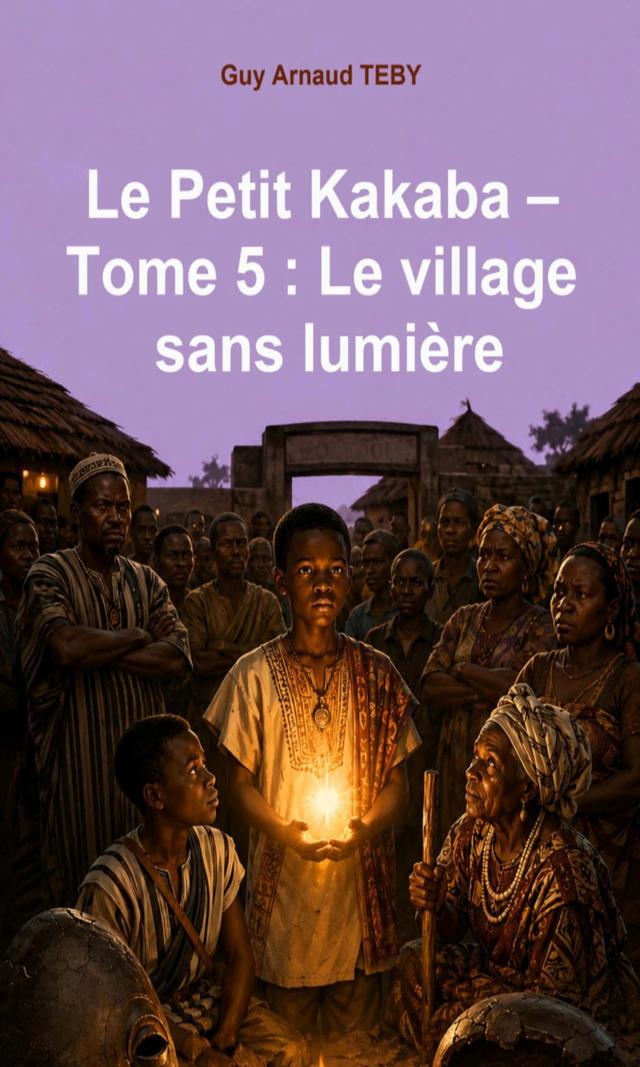 Couverture de Le Petit Kakaba – Tome 5 : Le village sans lumière