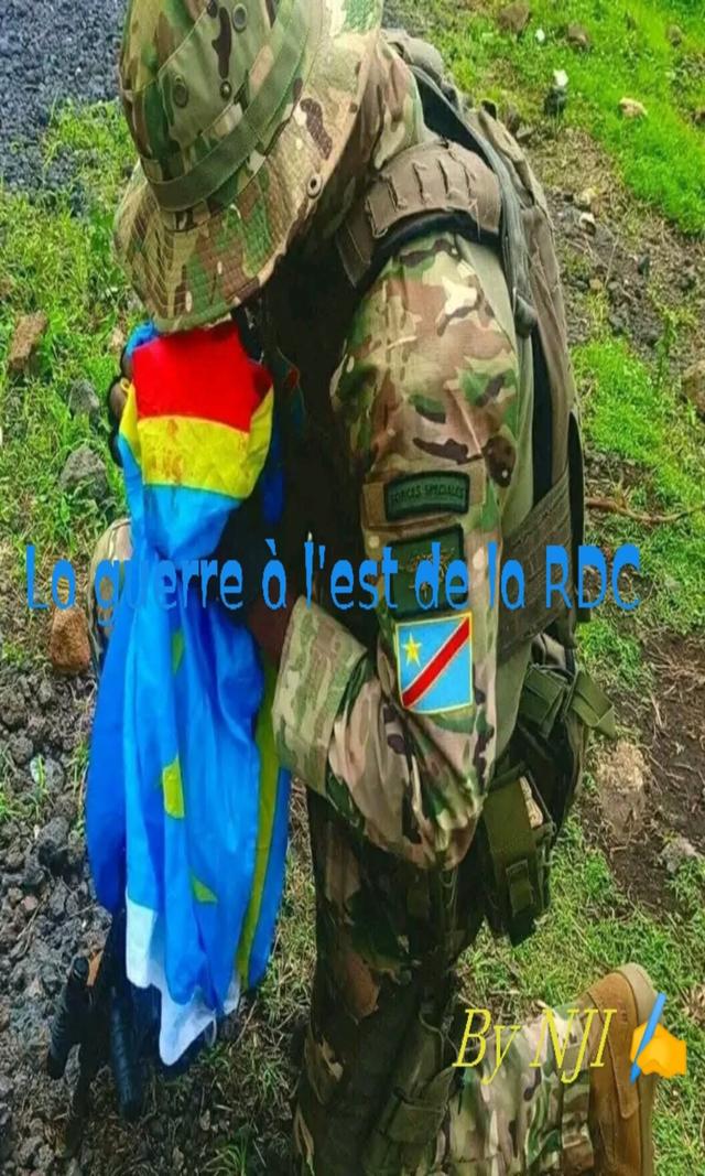 Couverture de La guerre à l'est de la RDC 