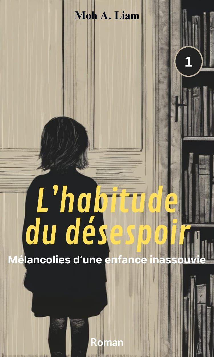 Couverture de L'habitude du désespoir (mélancolies d'une enfance inassouvie)