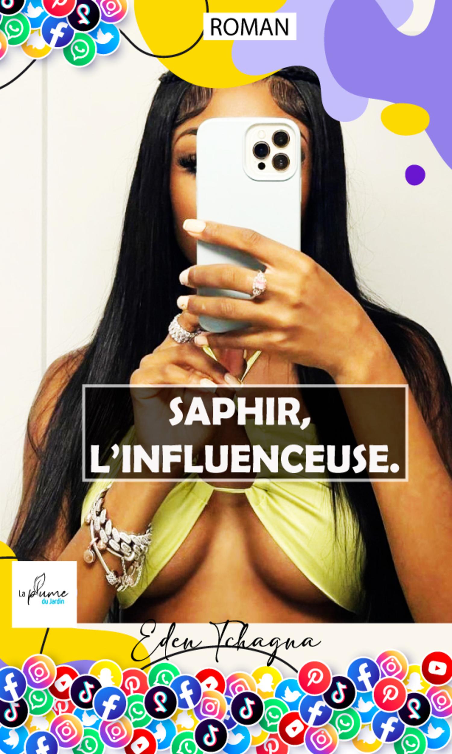 Couverture de Saphir, l'influenceuse