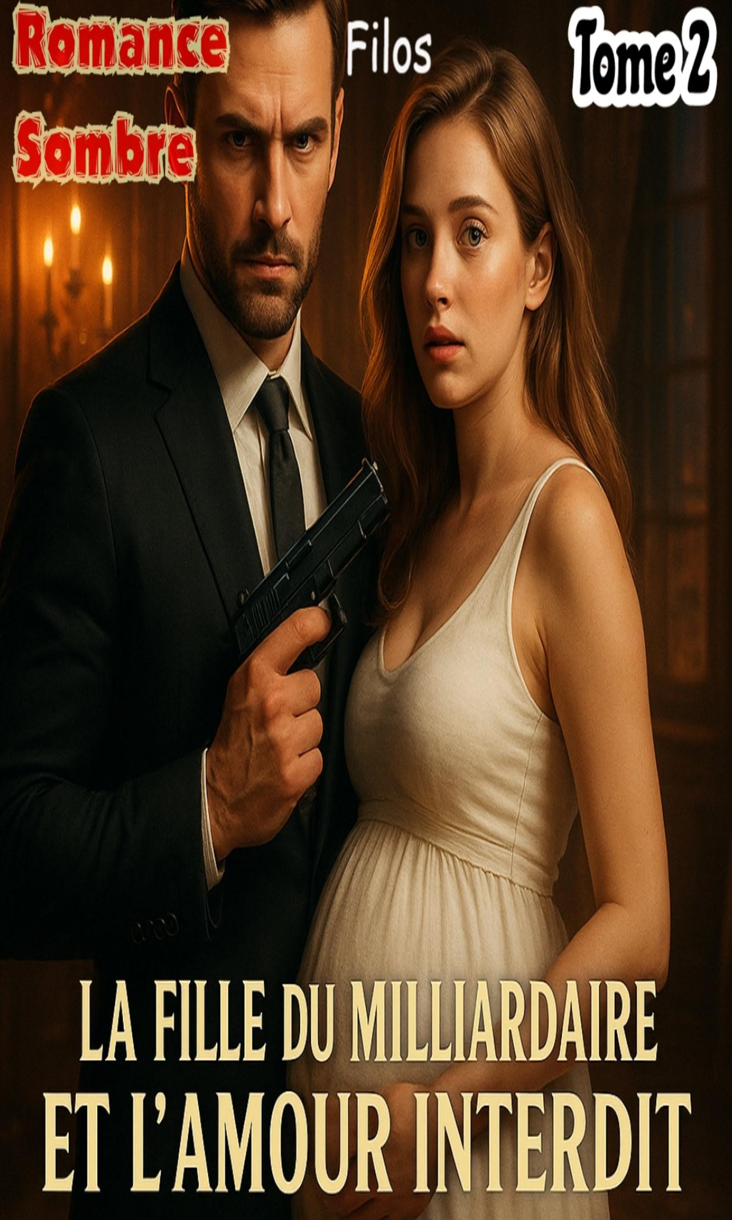 Couverture de La fille du milliardaire et l'amour interdit (Tome 2)