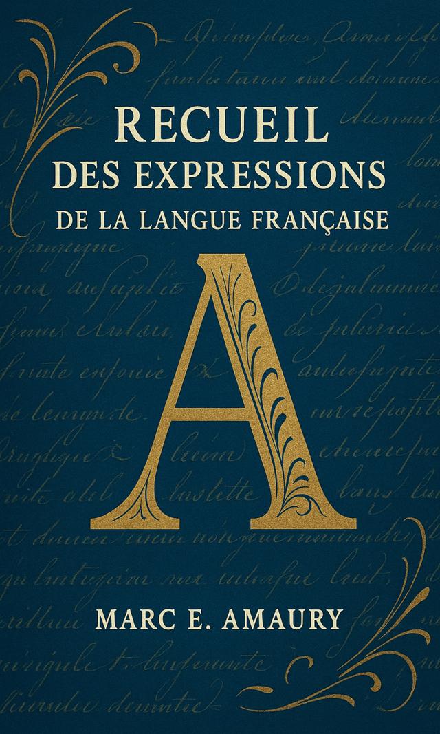 Couverture de Recueil des expressions de la langue française (A)