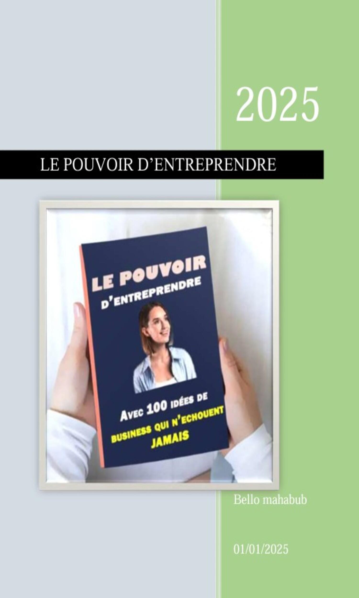 Couverture de Le pouvoir d'entreprendre et 100 idées de business qui n'échouent jamais 