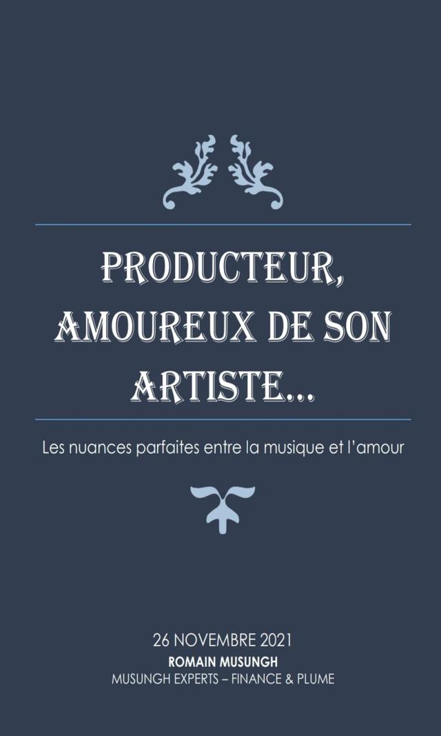 Couverture de Producteur, amoureux de son artiste...