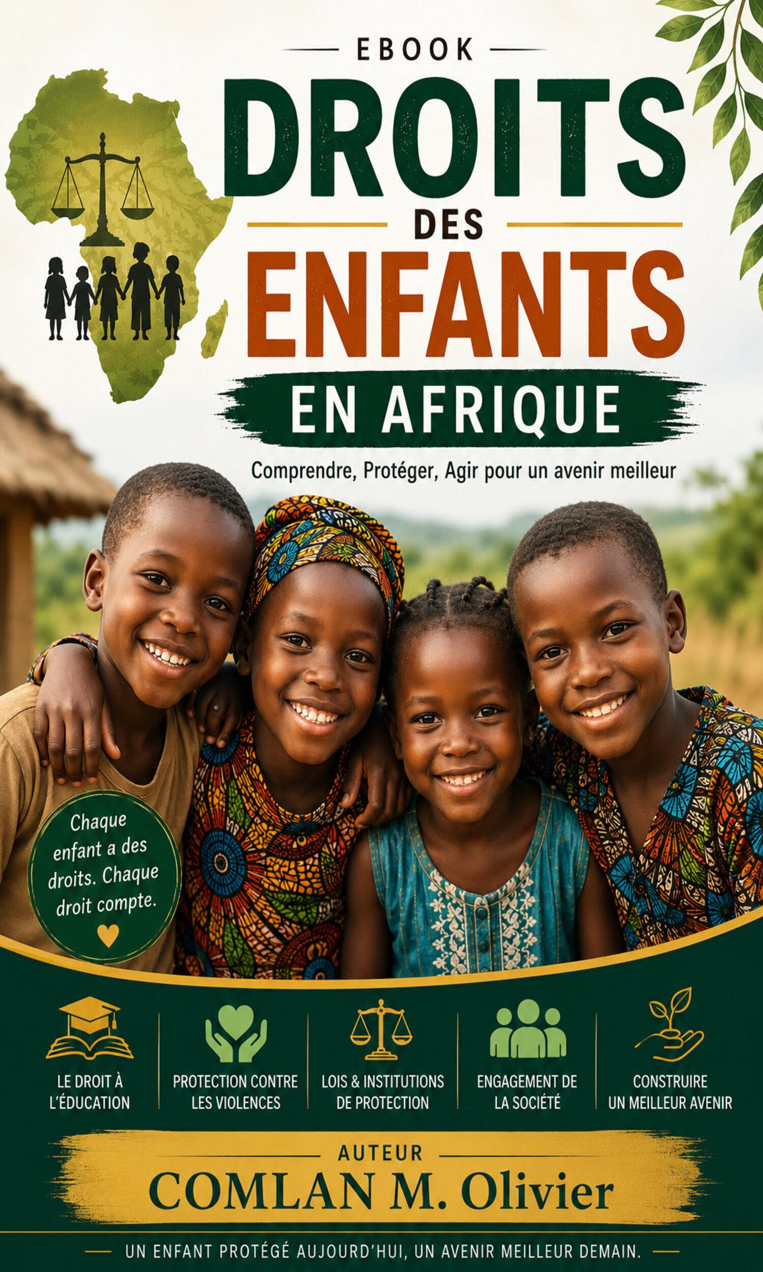 Couverture de Droit des enfants africains 